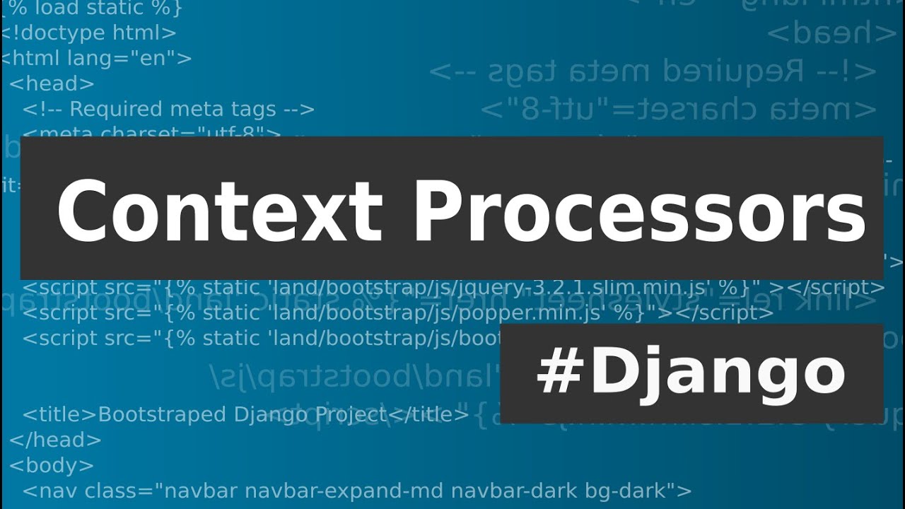Django : Variable Global Menggunakan Context Processors