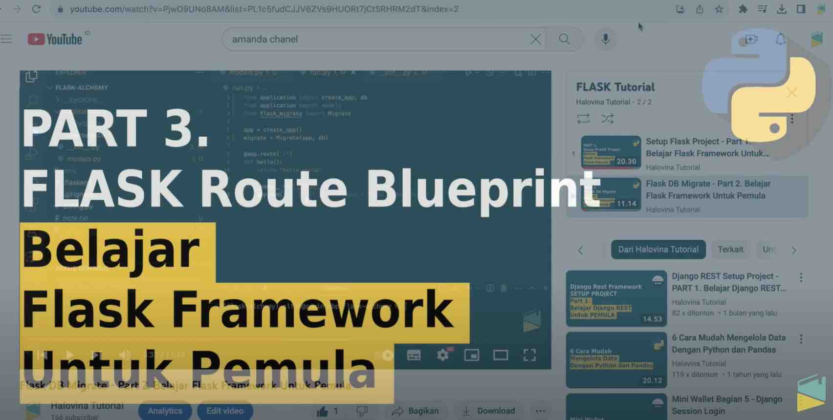 Flask Route Blueprint - Flask Framework